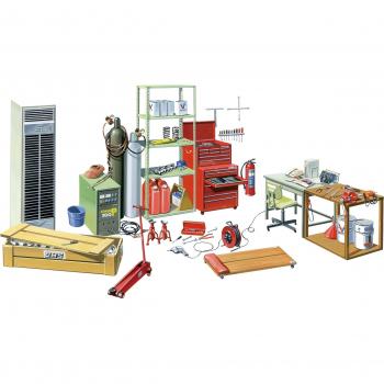 Fujimi Garage Tools 1/24 GT-1 grau