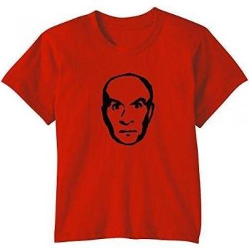 Camiseta Louis de Funes para Niños, Touchlines, Rojo, 110/116