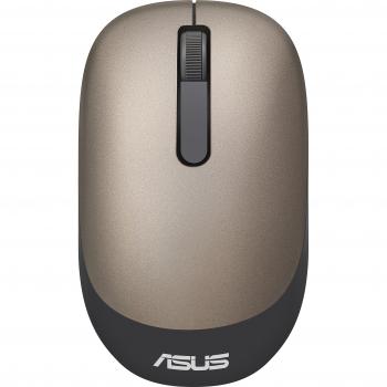Asus WT205 Wireless Optical Mouse in Black and Gold Colors