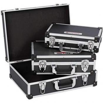 Kreator KRT640401B Coffre en aluminium 3 en 1 noir