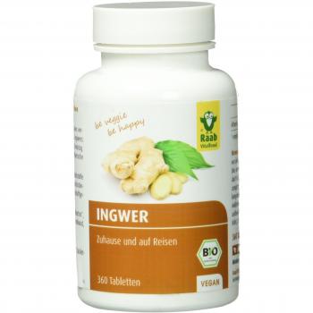 Bio Ingwer Tabletten (360 Stück)