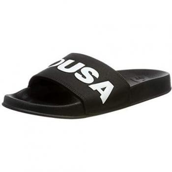 DC Urban Step Slides Black/White UK 5 (Men)
