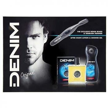 Cofanetto Regola Barba Denim con Dopobarba e Gel Doccia