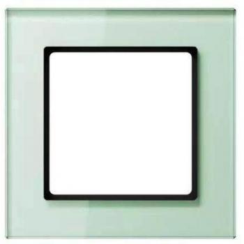 Jung Glasrahmen 1-fach mt/ws waage/senkrecht AC 581 GL WMT