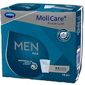 MoliCare Premium MEN Inkontinenz-Einlagen 2 Tropfen 12x14 Stück