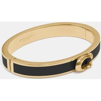 Bracciale Rigido Coach Auriu e Nero