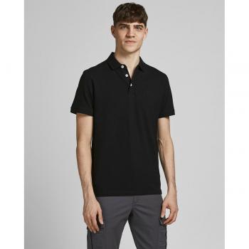 Jack&Jones Poloshirt Paulos 12136668 Schwarz Slim Fit