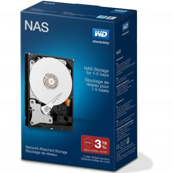 Disque dur 3To 3.5 pouces 3½ NAS – Classe 5400 RPM, SATA 6 Gb/s, SMR, 256 Mo Cache