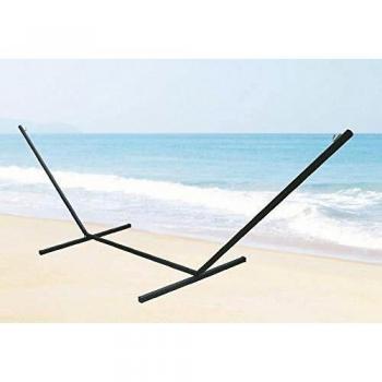 Struttura per Amaca Doppia in Acciaio con Dimensioni 456x122x137 cm