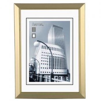 Kunststoff-Wandrahmen „Valencia“ von Hama – gold, 10x15 cm