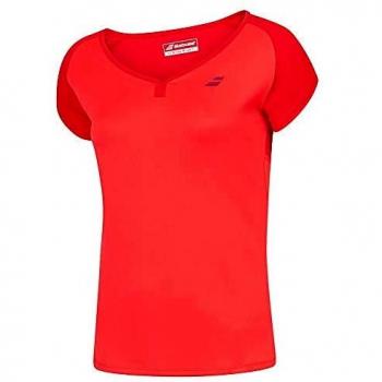 Cap Sleeve Top Donna Tomato Rossa Babolat