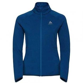 Odlo Damen Carve Vollzip Midlayer Jacke – Türkisch-Pattern, XS