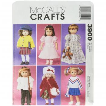 Model M3900 18 Doll Garment – One Size Only