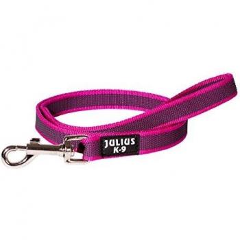 Colorful SuperGrip Pink/Grey Leash – 1 m