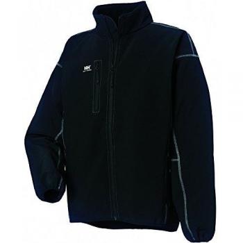 Helly Hansen Madrid 74002 Mens Workwear Black Softshell Jacket Size Medium New
