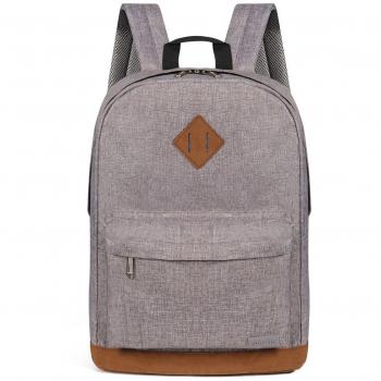 Portable 14″ Laptop Rucksack – Grey Casual