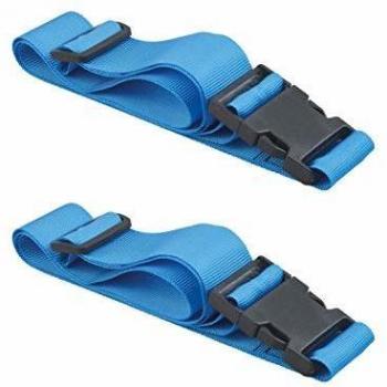 Lot de 2 sangles à bagage 1,80m à boucle clip fermeture rapide