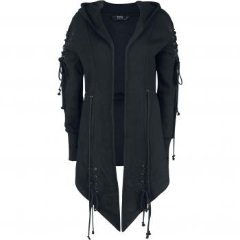 Zipped Hoodie Gothic Draconia – Sweat Banned Alternative Noir, Femmes S à 4XL