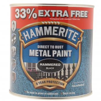 50ML 33% Hammerite Hammered Black