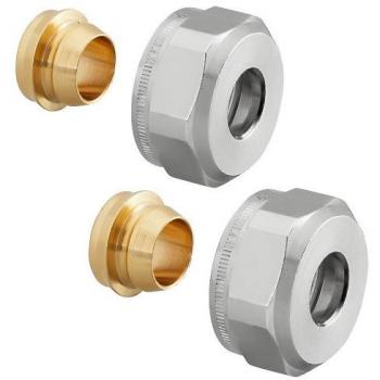 Kit di raccordi rame 3/4 x12 mm per 2 articoli