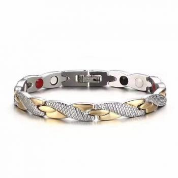 Pulsera Magnética Dragón 7mm de Acero de Titanio