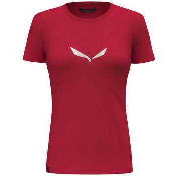 Salewa Women's Solid Dri-Release T-Shirt rot Größe 38