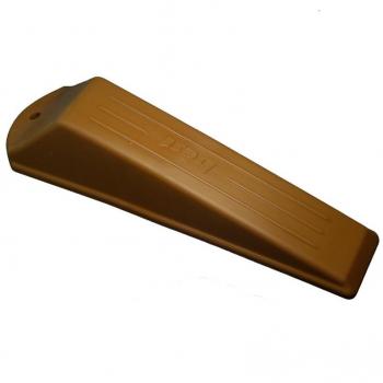 Medium Brown Rubber Door Closer Wedge Pack of 12