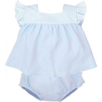 Vestido de Bebé Niña con Detalles de Volantes