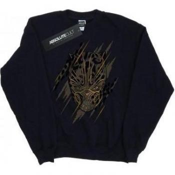 Marvel Boys’ Sweatshirt „Goldener Panzer“ – Black Panther