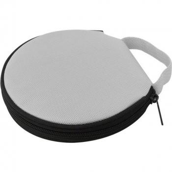 Contenedor para CD/DVD de tela Oxford, capacidad 20 unidades