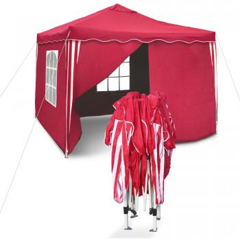 Struttura Esterna Portatile 3x3m Rosso JOM