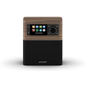STREAM Walnuss-Schwarz DAB+ Bluetooth Radio