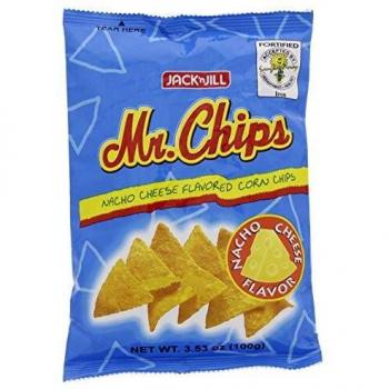 Nacho Cheese Tortilla Chips 100g