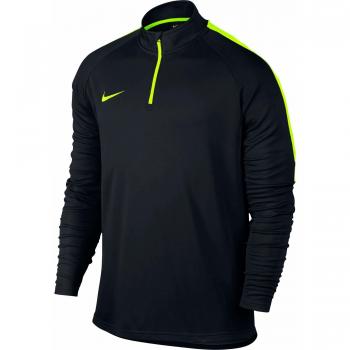 Nike Herren Academy Drillschicht – Schwarz/Volt/Volt – XL