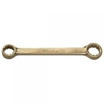EGA Master Aluminum-Bronze Double Ended Flat Ring Spanner 1/4-5/16 Non Sparking
