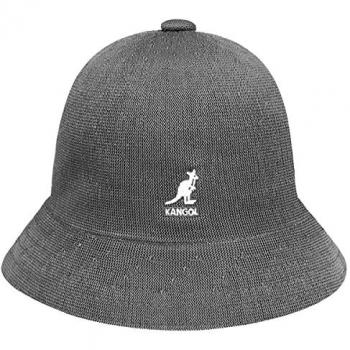 Kangol Charcoal Tropical Bucket Headwear – Unisex, Size L