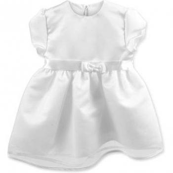HOBEA Vestito da Battesimo Jana con Fiocco Bianco