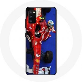 Coque pour Oppo A16 Fernando Alonso Pilote automobile Rouge