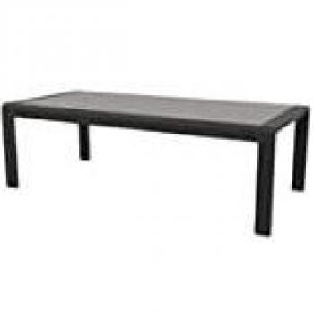 Mesa VDC 130x60 CM Aluminio Napoles