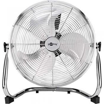 Goobay 39510 Bodenventilator Retro 16 Zoll Silber