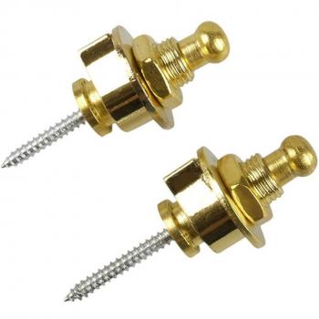 Boutons de verrouillage pour courroie de guitare, 2 pièces