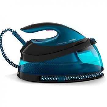 Blue‑Black Philips Compact Steam Iron – 2400W, 420g Steam Power