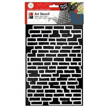 Art Stencil A4 Bricks