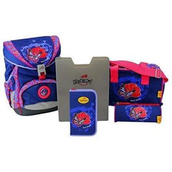 ErgoFlex Schultasche mit LED-Akzent – 5er-Pack