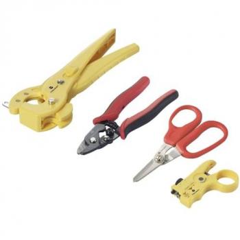 TOOLCRAFT Abisolierzange für Kabel bis 25 mm