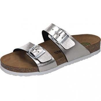 Strapazierfähige Pantoletten Dr. Brinkmann 701394 – Gold