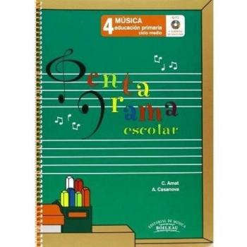 Pentagrama escolar 4 ciclo medio