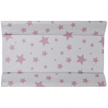 Mudador Rígido Rosa com Estrelas