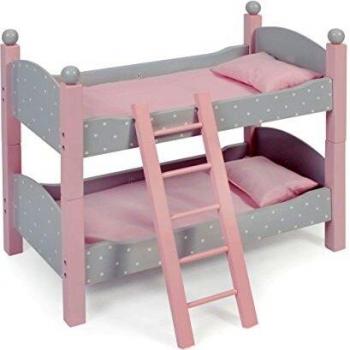 Bayer Chic 2000 Puppen-Etagenbett Puntos grey TOP