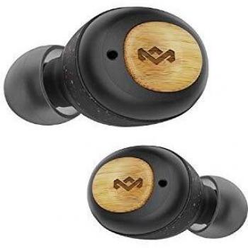 House of Marley Bluetooth-Kopfhörer Champion Ear Buds Schwarz